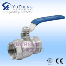 Válvula de bola de la industria 2PC de 1000WOG hecha en China